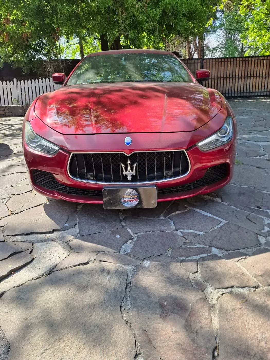 Maserati antes del detailing