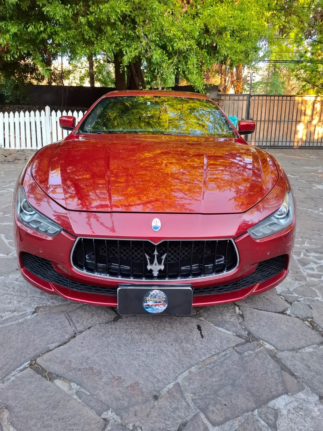 Maserati después del detailing de Mister Jio