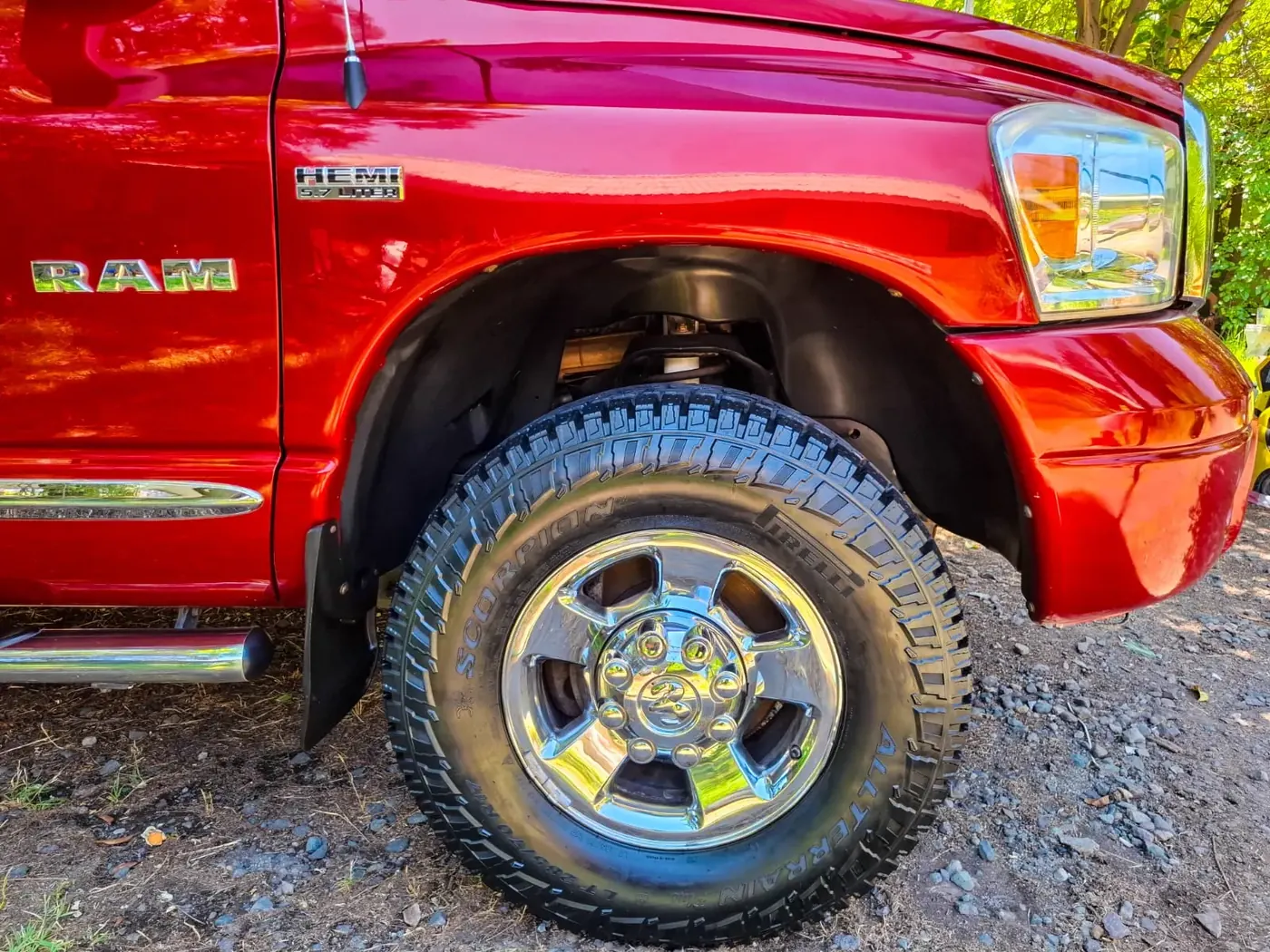 Dodge Ram después del detailing de Mister Jio